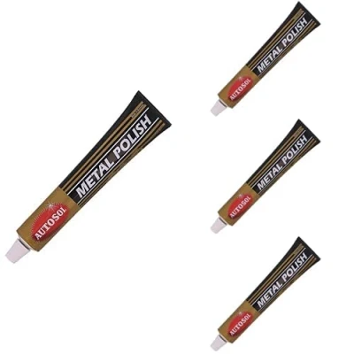 Abbildung von Dursol 01001000 Autosol Edel Chromglanz, 75 ml, 4er Packung