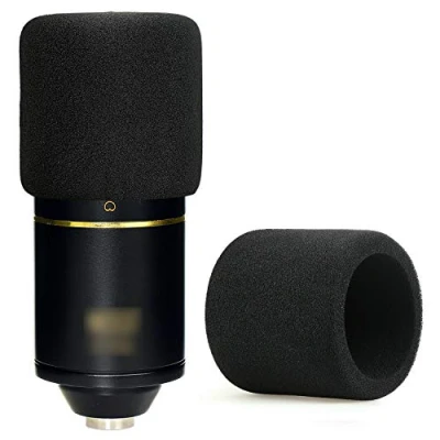 Abbildung von YOUSHARES Mikrofon Windschutz Schaumstoff Popschutz Foam Windscreen Pop Filter für MXL 770 990 Microphone