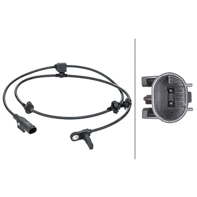 Abbildung von HELLA 6PU 012 679 961 ABS Sensor aktiver 2 945 MERCEDES BENZ: Vito Kastenwagen, V Klasse, Tourer
