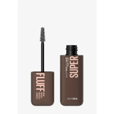 Abbildung von Maybelline New York Superfluff Augenbrauen Mousse 260 Deep Brown, luftiges Make up für flauschige &amp; voluminöse Augenbrauen, 5 ml