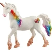 Abbildung von Schleich Bayala Regenboog Eenhoorn Merrie Minispielzeug für Kinder, Größe: One Size, Multi coloured