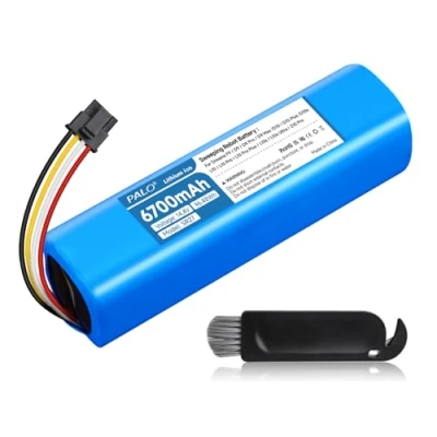 Abbildung von 6700mah Ersatzakku für Dreame D9 Pro Max,L10s Ultra/D10/D10 Plus/D10s/L10/ L10s/Z10 Pro, Xiaomi Mi S5/S6/S7/Q7 Max MaxV Ultra Pure, Roborock S50/S55, 1st und 2nd Gen, BRR 2P4S 5200S Series