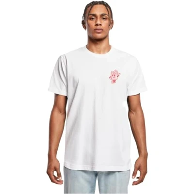 Abbildung von Mister Tee Negroni Please Tshirt print, Herren, Größe: Large, White