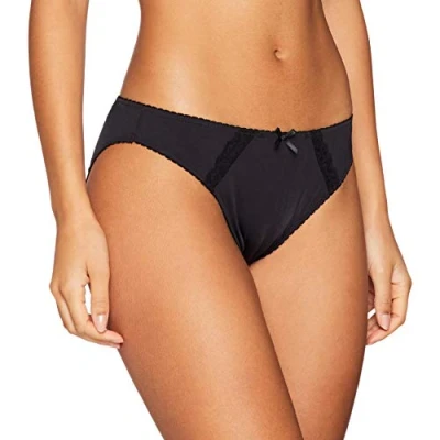 Abbildung von s.Oliver Damen Slip Panties, Schwarz (Black 862), 42