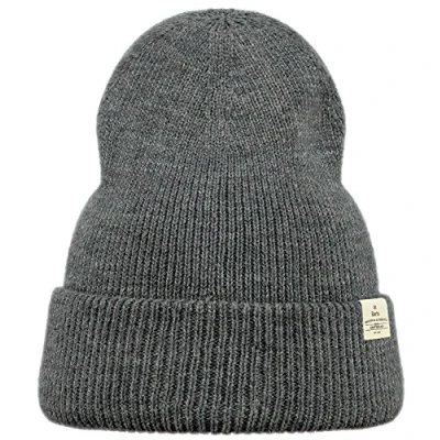 Abbildung von Barts Unisex Kinabalu Beanie Baskenmütze, Grau (Dark Heather 0019), One Size (Herstellergröße: Uni)