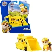 Abbildung von Paw Patrol Baufahrzeug mit Rubble Spielfigur, Spielfahrzeug