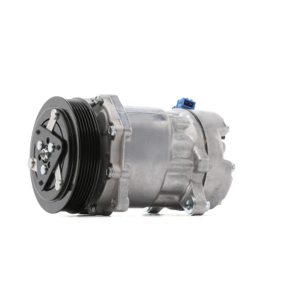 Abbildung von DELPHI TSP0159297 Kompressor Sanden SD7V16 PAG 46 mit Kompressoröl VOLKSWAGEN: Multivan 5 (7HM, TRANSPORTER 4 Bus