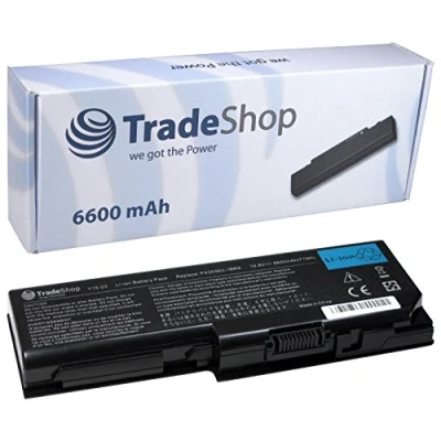 Abbildung von Hochleistungs Laptop Notebook Akku 6600mAh für Toshiba Satellite P200 P 200 P200D 200D P205 205 ersetzt PA3536U 1BRS PA3537U 1BAS PABAS100 PABAS101 PA 3536 U 3537 1 BAS