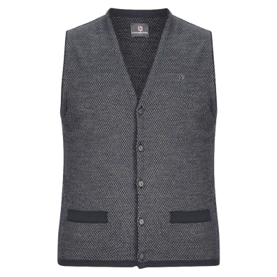 Abbildung von Jan Vanderstorm TANE Weste, Herren, Größe: 3XL, Dark blue/grey