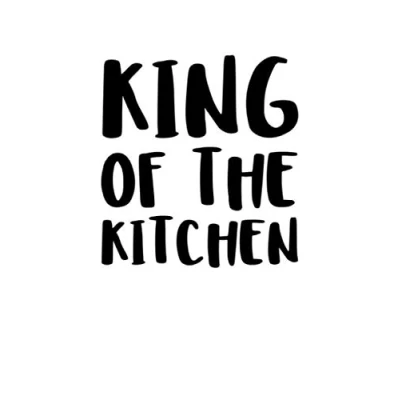 Abbildung von King Of The Kitchen: Notizbuch Journal Tagebuch 100 linierte Seiten 6x9 Zoll (ca. DIN A5)