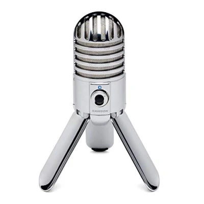 Abbildung von Samson Meteor Mic USB Studio/Podcast Mikrofon silber