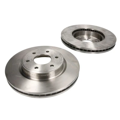 Abbildung von DELPHI BG4941 Bremsscheibe 296 28 6 Belüftet geölt unbehandelt ohne Radlager, ABS Sensorring NISSAN: NP300 Navara Pickup