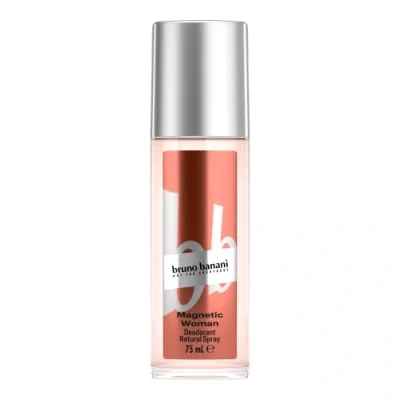 Abbildung von bruno banani Magnetic Woman Natural Deo Spray für Frauen, Damen Deo, 75ml