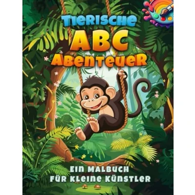 Abbildung von Tierische ABC Abenteuer: Ein Malbuch für kleine Künstler