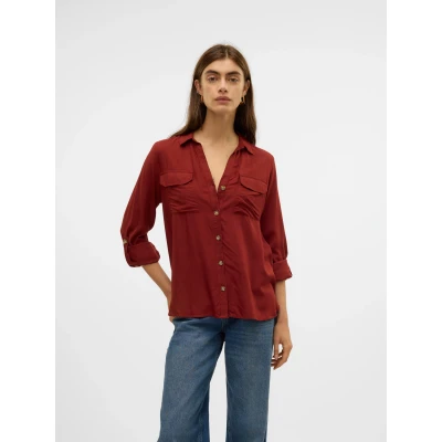 Abbildung von Vero Moda Hemdbluse VMBUMPY L/S SHIRT NEW WVN GA NOOS