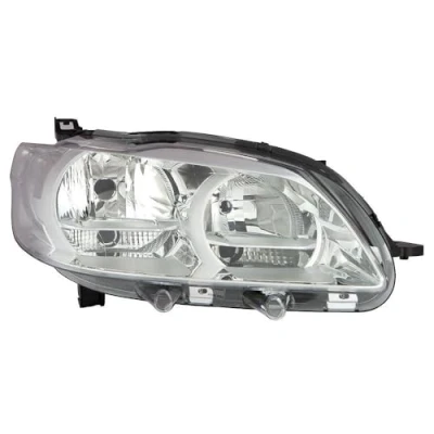 Abbildung von ABAKUS 550 1158R LD EM Scheinwerfer rechts H7, H1, PY21W, W5W ohne Lampenträger, Glühlampe PX26d, P14.5s, BAU15s