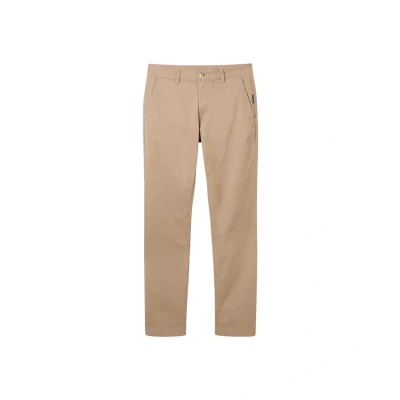 Abbildung von TOM TAILOR Herren 1042562 Chino Hose aus Stretch Twill, 32240 Mountain Taupe, 30W x 32L