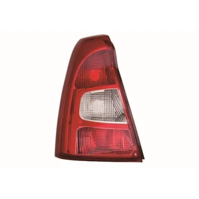 Abbildung von ABAKUS 551 1987L LD UE Rückleuchte links äusserer Teil PY21W, P21W, P21/5W ohne Lampenträger, Glühlampe DACIA: Logan I Limousine