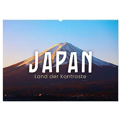 Abbildung von Japan Land der Kontraste (Wandkalender 2025 DIN A2 quer), CALVENDO Monatskalender
