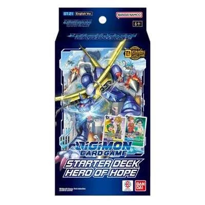 Abbildung von Digimon TCG Hero of Hope Starter Deck ST 21 [54 Karten]