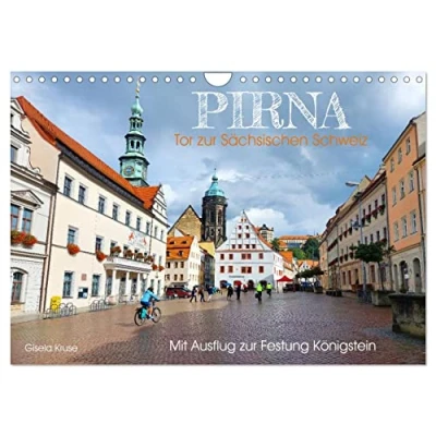 Abbildung von Pirna Tor zur Sächsischen Schweiz (Wandkalender 2025 DIN A4 quer), CALVENDO Monatskalender