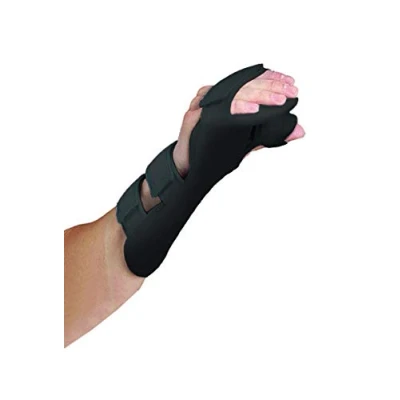 Abbildung von Antar AT53032 RL Handgelenk Orthese für Rechte Hand, Große, Schwarz/Blau, mehrfarbig, 220 g