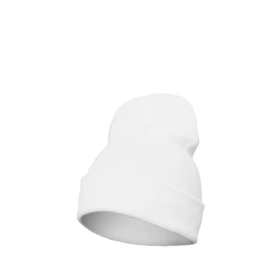 Abbildung von Flexfit Yupoong Heavyweight LONG Mütze, Größe: One Size, White
