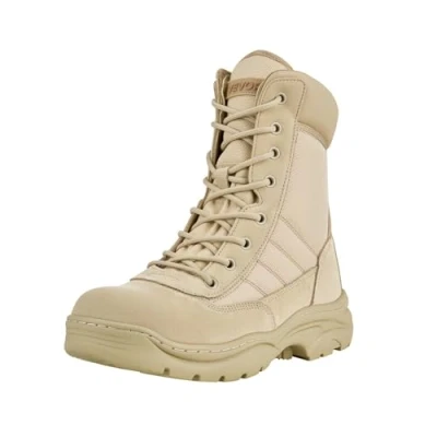 Abbildung von VEVOR Arbeitsstiefel für Herren 203mm Einsatzstiefel sandfarben US Größe 10