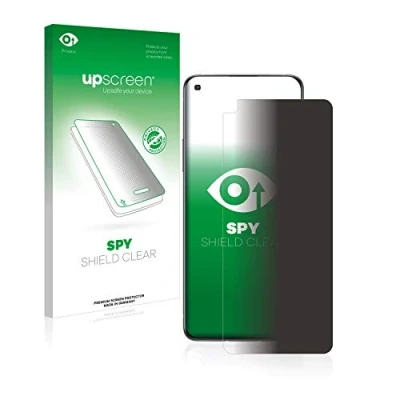 Abbildung von upscreen Anti Spy Blickschutzfolie für OnePlus 8T Privacy Screen Displayschutz Folie [Sichtschutz, Blaulichtfilter]