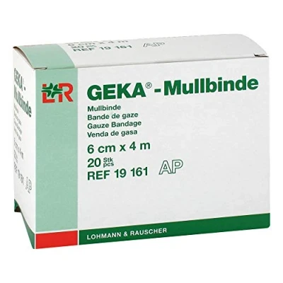 Abbildung von Mullbinden GEKA 6 cmx4 m 20 St