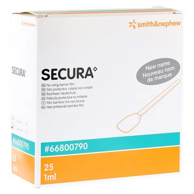 Abbildung von Secura Reizfreier Hautschutz Applikator 25X1 ml