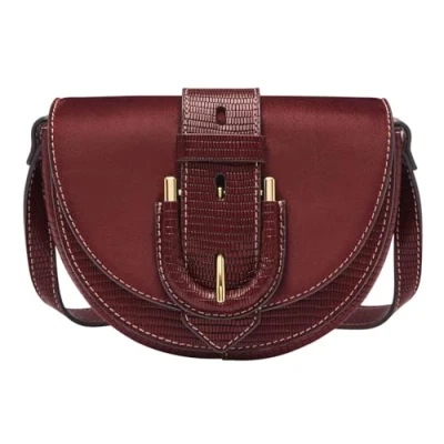 Abbildung von Fossil Harwell Umhängetasche, Damen, Größe: One Size, Mahogany