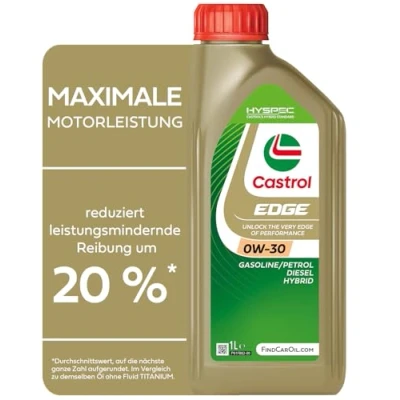 Abbildung von Castrol EDGE 0W 30 1l Motoröl 15F63B BMW: X1, 3 Touring, 1 Schrägheck, MERCEDES BENZ: C Klasse Limousine, E T modell