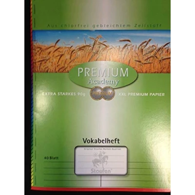 Abbildung von 10 x Staufen Vokabelheft Premium A4 40 Blatt