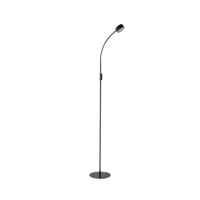 Abbildung von Lindby LED Stehleuchte Maori, 140 cm, schwarz, CCT, dimmbar
