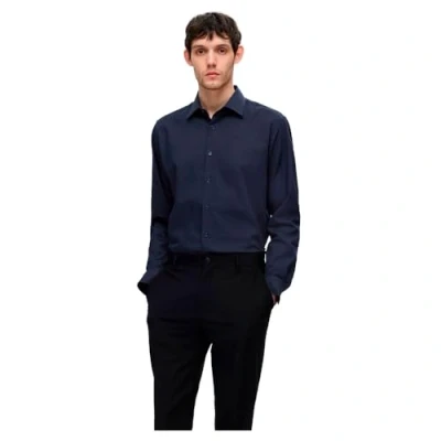 Abbildung von Selected Homme Slhslim Performance Hemd, Herren, Größe: XS, Cashmere blue
