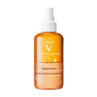 Abbildung von Vichy Capital Soleil Protective Water Enhanced Tan Sonnenschutz SPF 50