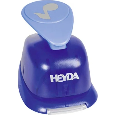 Abbildung von Heyda 203687518 Motivstanzer groß Motivgröße: ca. 2,5 cm, Motiv: Note