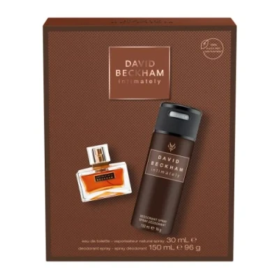 Abbildung von David Beckham Intimately Geschenkset für Ihn, 30 ml Eau de Toilette und 150 Deo Spray