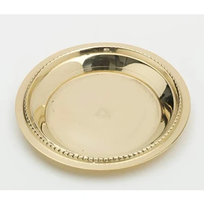 Abbildung von Glasuntersetzer Mini, Getränkeuntersetzer Perlrand 7 cm