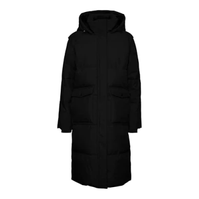 Abbildung von Vero Moda Madelyn LONG GA Wintermantel, Damen, Größe: Medium, Black