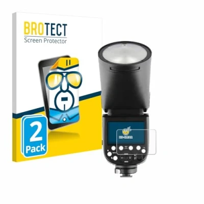 Abbildung von BROTECT (2 Stück Schutzfolie für Godox TT685 II Displayschutz Folie Ultra Klar
