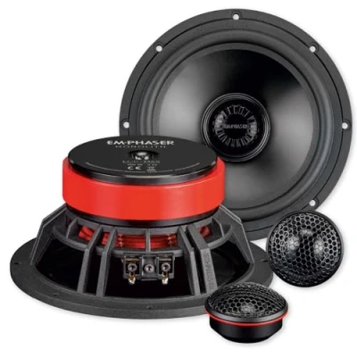 Abbildung von Emphaser Monolith ECP M6X Compo 16,5 cm aktives Lautsprecher Komponentensystem Auto (120 W, 16cm, MAX: Watt)