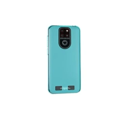Abbildung von caseroxx Schutz Hülle TPU kompatibel mit Emporia Smart 5 Mini, Gummi Handy Tasche hellblau