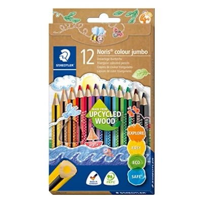 Abbildung von Noris colour jumbo driekantig kleurpotlood set 12 st