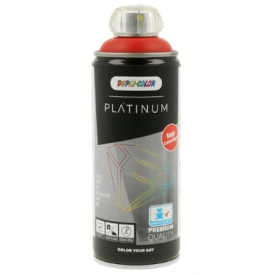Abbildung von Dupli Color 719851 PLATINUM RAL 3020 verkehrsrot seidenmatt 400 ml