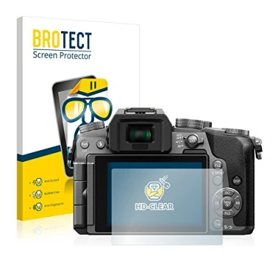 Abbildung von BROTECT (2 Stück Schutzfolie für Panasonic Lumix DMC G70 Displayschutz Folie Ultra Klar