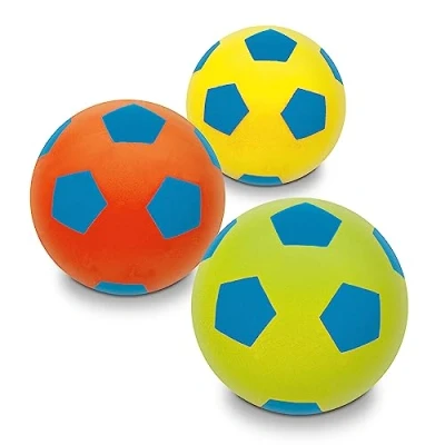 Abbildung von Mondo Toys SOFT FLUO Ball 200 Schwammball Durchmesser 20 cm 1 weicher sortierte Farben 07926