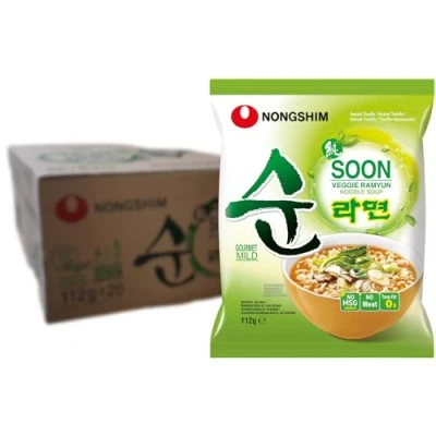 Abbildung von NONGSHIM Instant Nudeln Soon Veggie Multipack (20 X 112 GR)