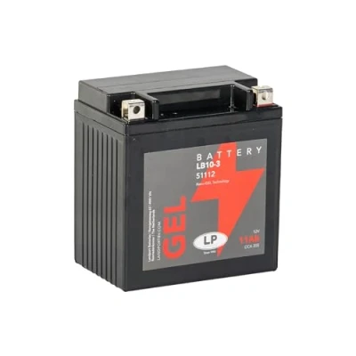 Abbildung von LANDPORT Batterie 12V 11Ah LB10 3 Gel kompatibel für Aprilia Scarabeo, Gilera Dakota 500, Runner 125 4T,Piaggio Liberty 125, Suzuki GS